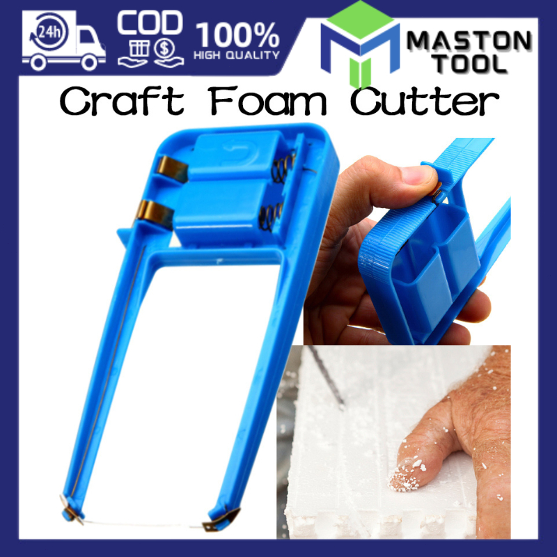 Plastic Blue Polystyrene Cutter Craft Foam Cutter DIY Hot Wire ...