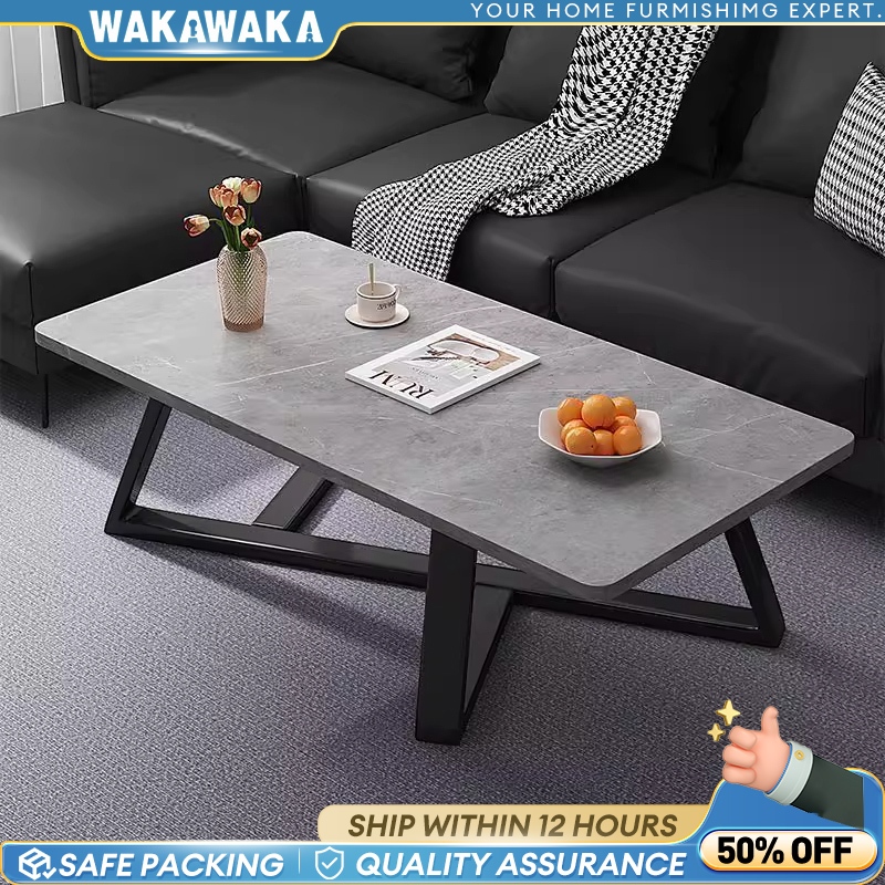 Light luxury coffee table modern simple sofa side table small apartment ...