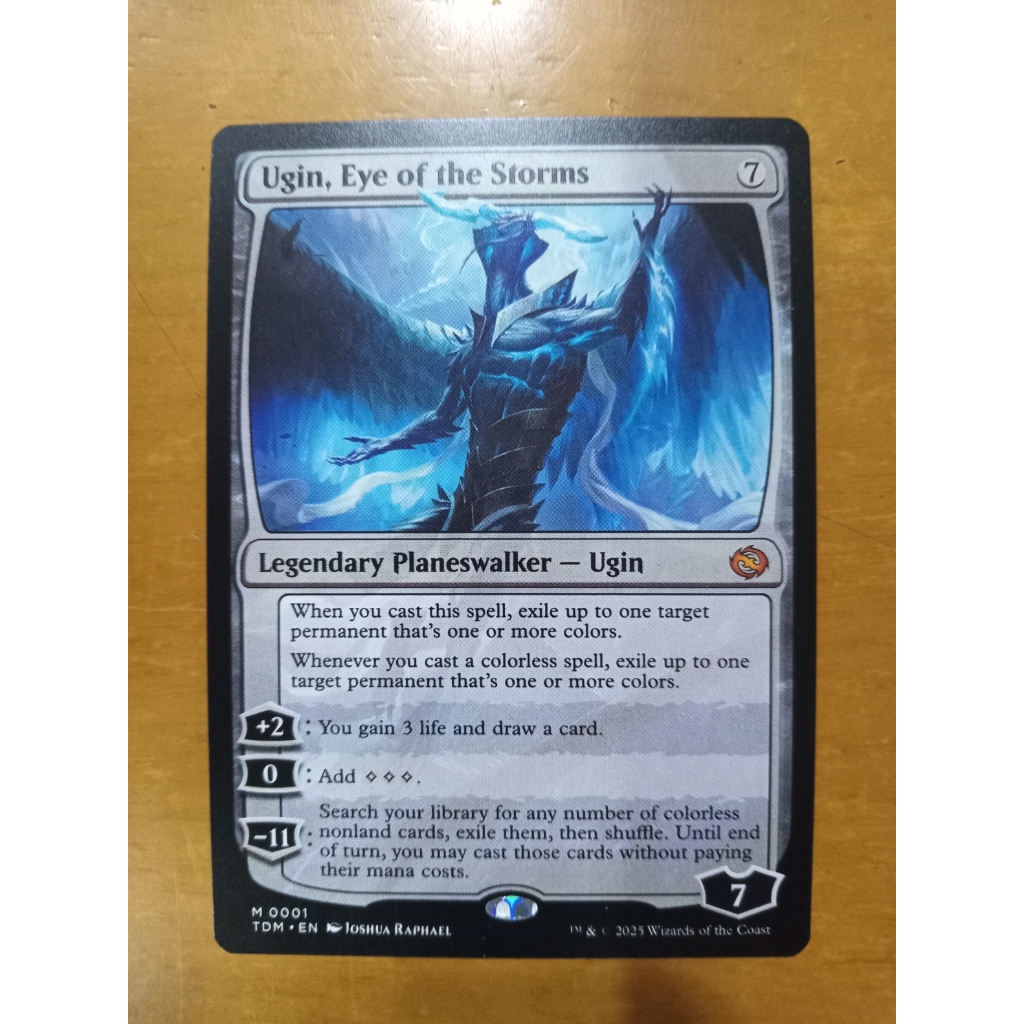 mtg 2020 card Ugin, the Spirit Dragon [1] [Fate Reforged] [Foil] – Face to Face Games main image 1