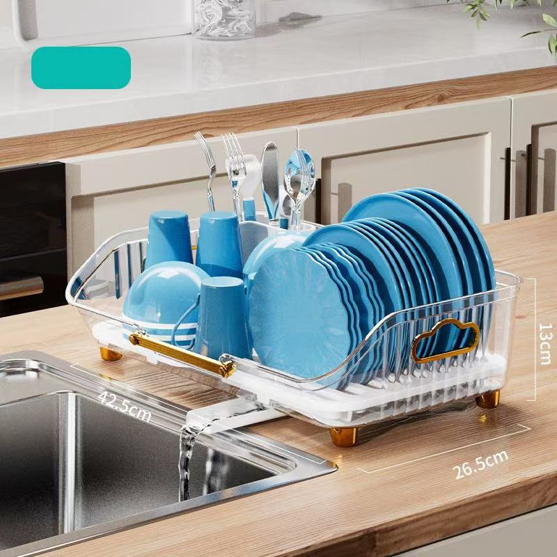 Clear Auto Drainer Transparent Drain Bowl Shelf Water Drip Spout Tray ...