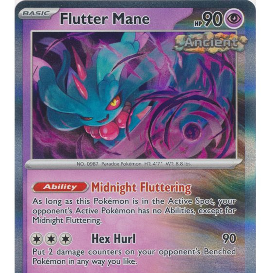 Flutter Mane - 043/131 SV Prismatic Evolutions - Pokemon TCG | Shopee ...