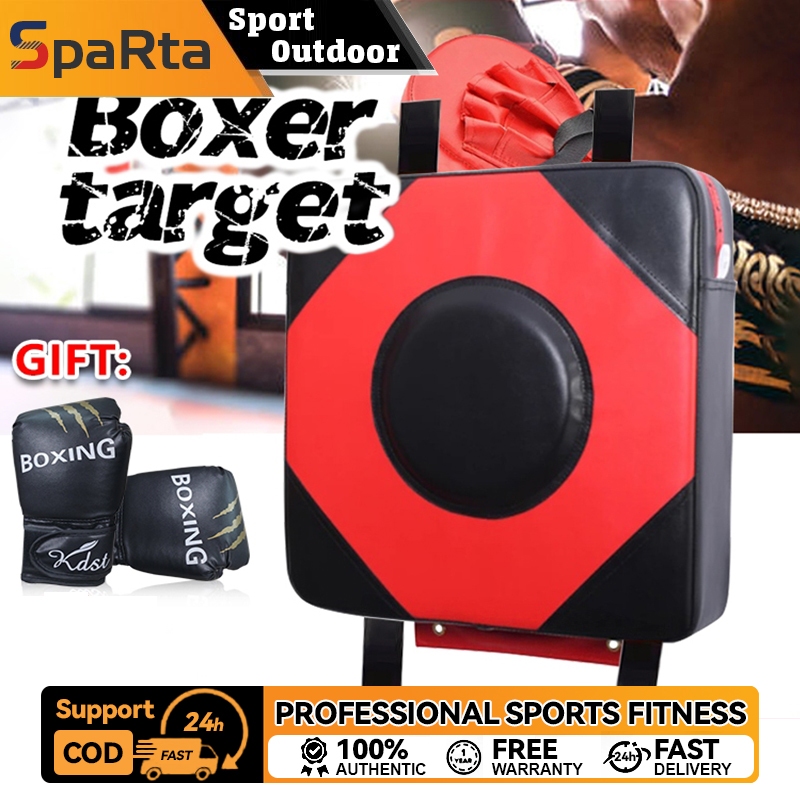 Boxing Punch Target Pad Wall Mounted Training Equipment for MMA ...
