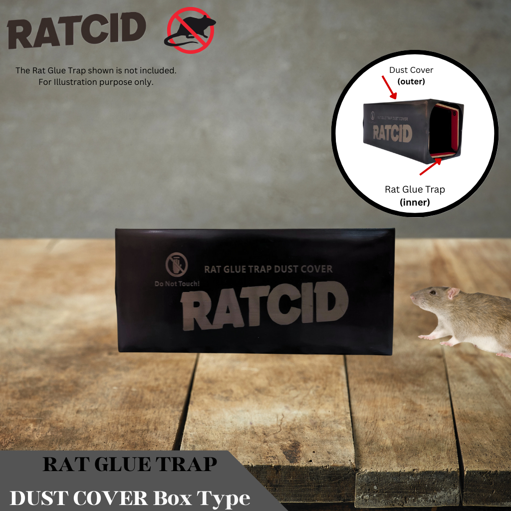 Ratcid Rat Glue Trap: DUST COVER BOX TYPE | Shopee Philippines