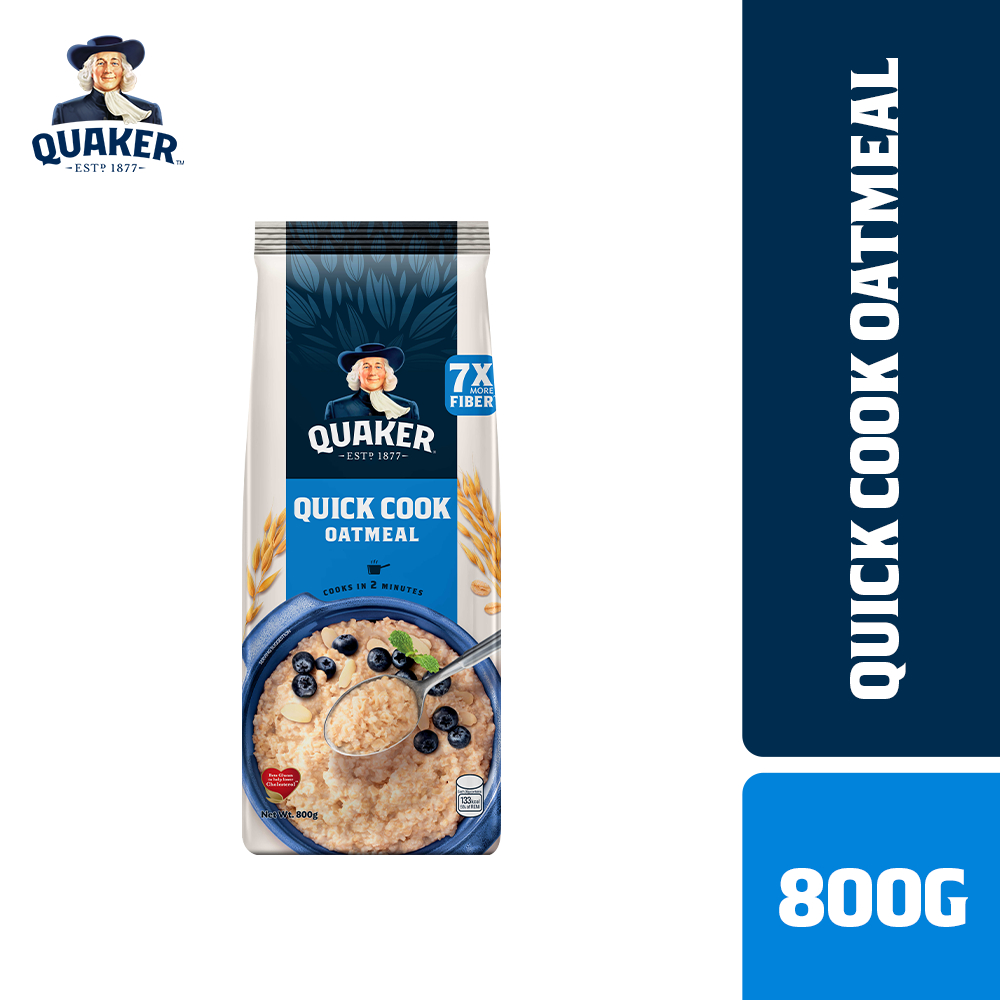 Quaker Quick Cooking Oatmeal 800g | Shopee Philippines