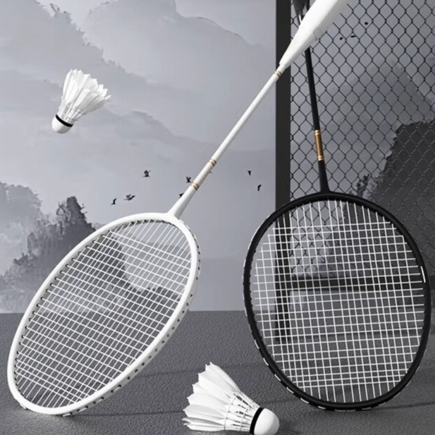 Original Badminton Racket 4U G5 24LBs Full Carbon Fiber Professional ...