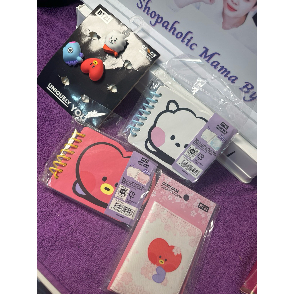 BT21 mini note Nicka (CO only) | Shopee Philippines