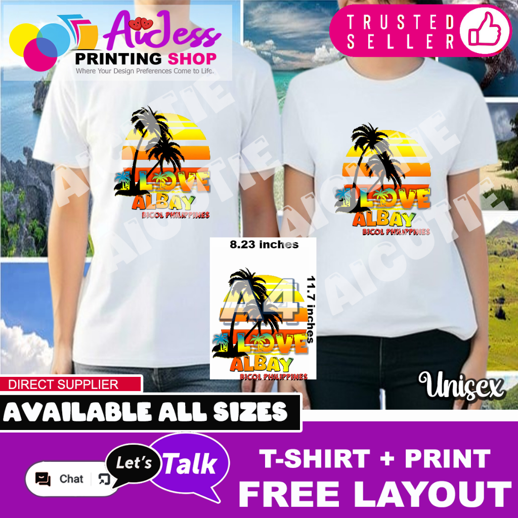 I ♥ BICOL ALBAY SHIRT – PERFECT FOR GIFTS & SOUVENIRS AVAILABLE ALL ...