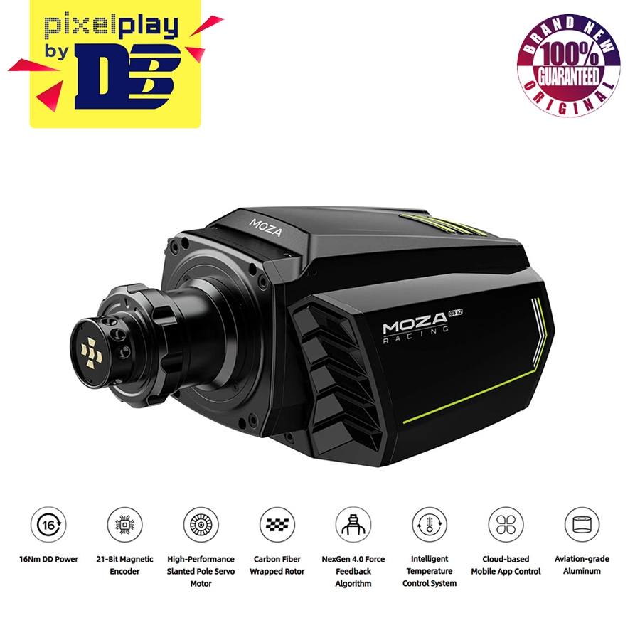 Moza Racing R16 V2 Direct Drive Wheel Base (RS084) | Shopee Philippines