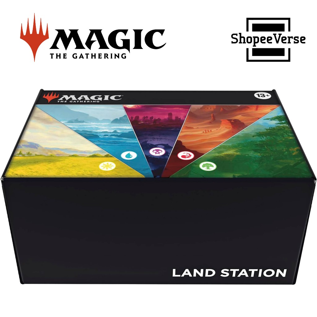 400 BASIC LANDS—The Land Station contains 400 beautiful nonfoil Basic ...