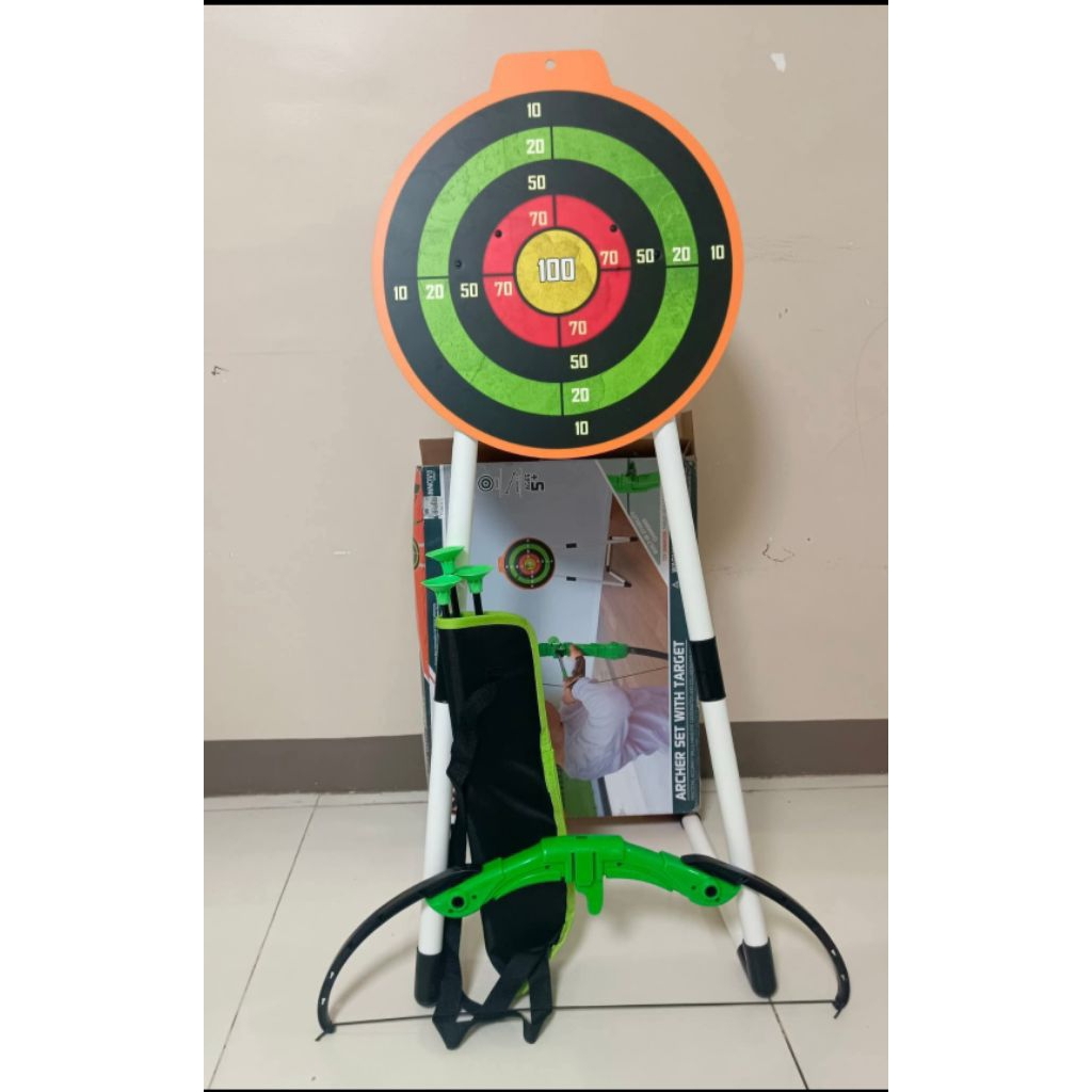 Archer set with target stand mall pull out | Shopee Philippines