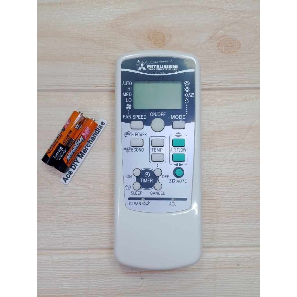 MITSUBISHI SPLIT TYPE AIRCON REMOTE | Shopee Philippines