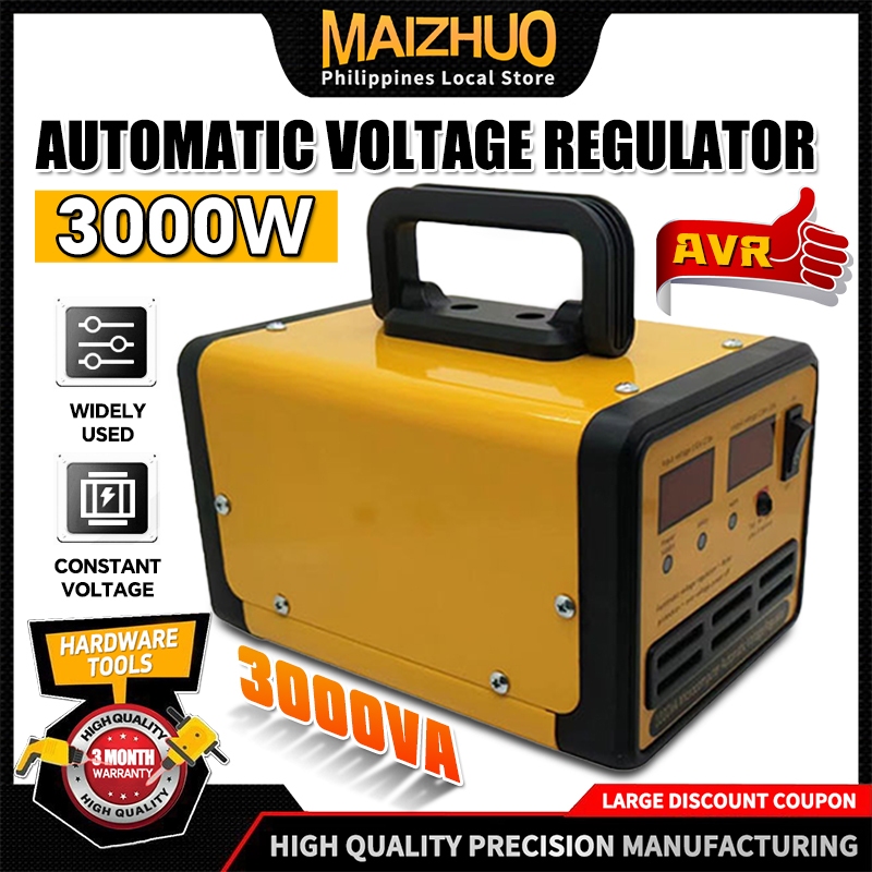 AVR 3000 Watts Automatic Voltage Regulator SVR-3000VA/2500VA/1500VA ...