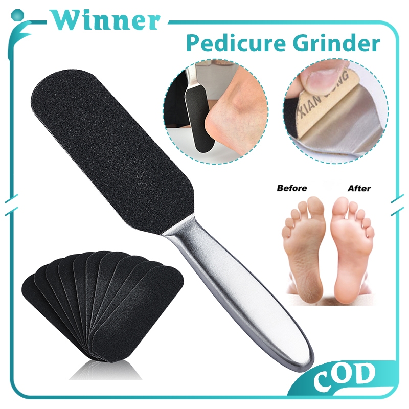 Foot Rasp File Calluses Remover Pedicure Foot Care Tool Stainless Steel ...