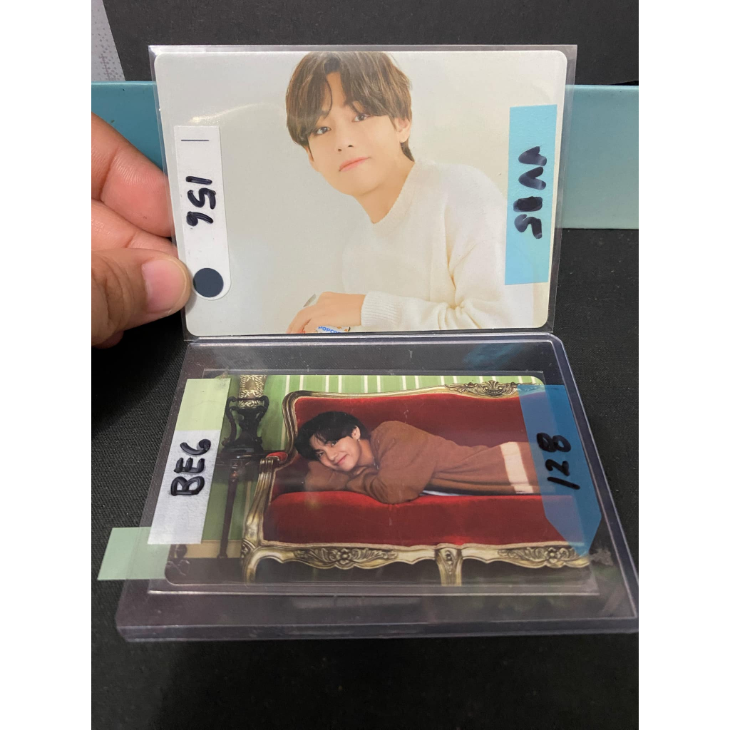 PART 3 V / TAEHYUNG OFFICIAL PHOTOCARDS AND MINI PHOTOCARDS | Shopee ...