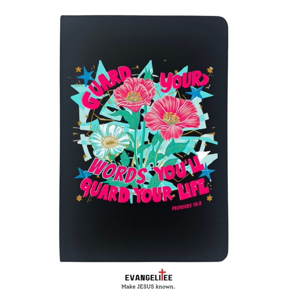 A5 Devotional Notebook ( GUARD YOUR WORDS ) | Shopee Philippines