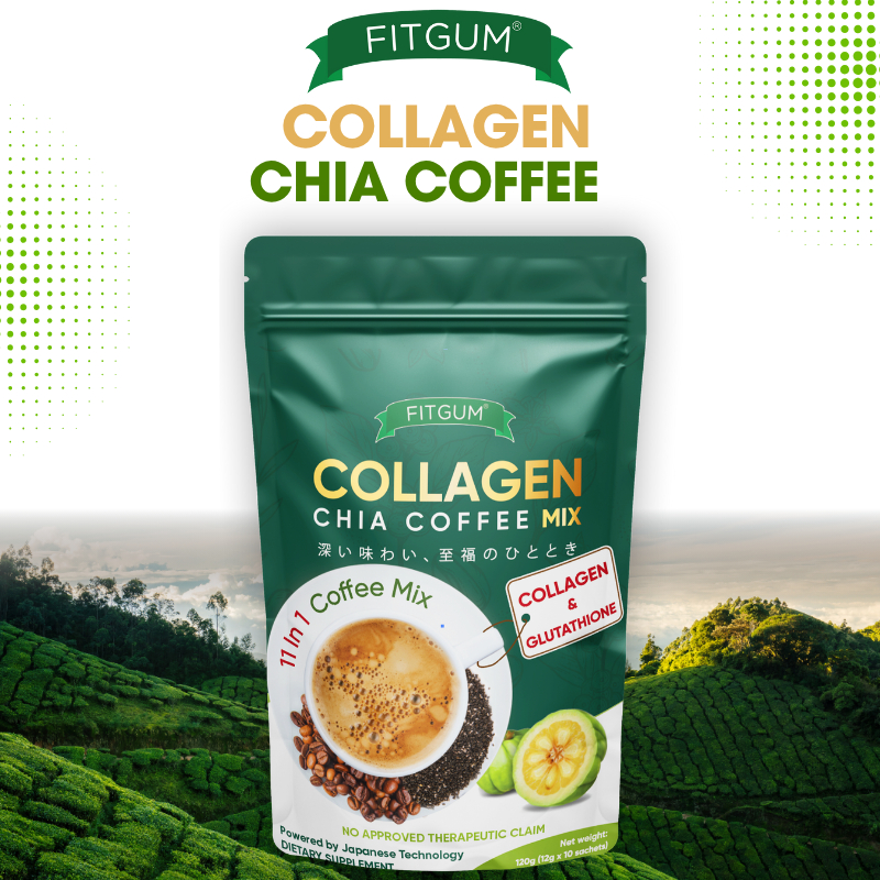 chia glutathione 20X Collagen Coffee With – Bright Skin, Slim Body, 10 Sachets, Instant Size:LTS Unauthorized BPC-157 peptide sales Slimming