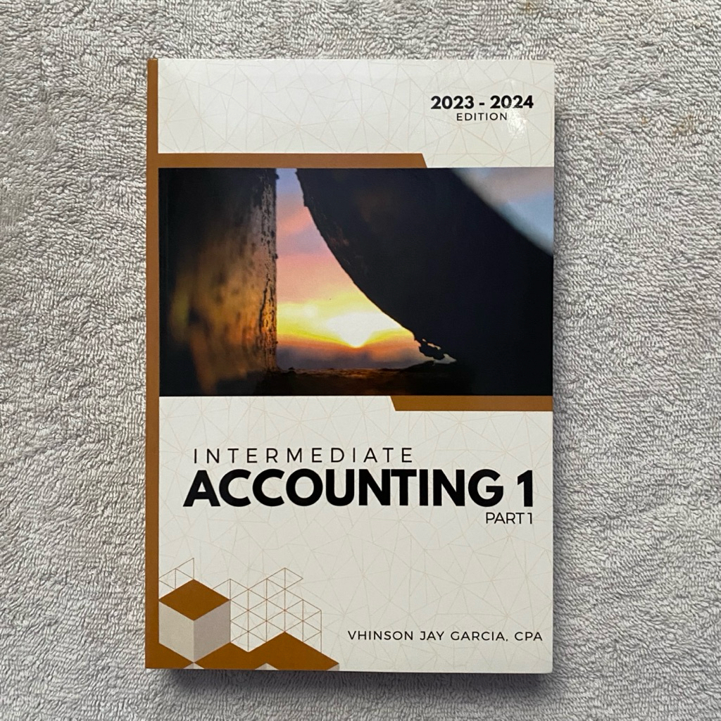 Intermediate Accounting 1 Part 1 by Vhinson Jay Garcia, CPA | Shopee ...