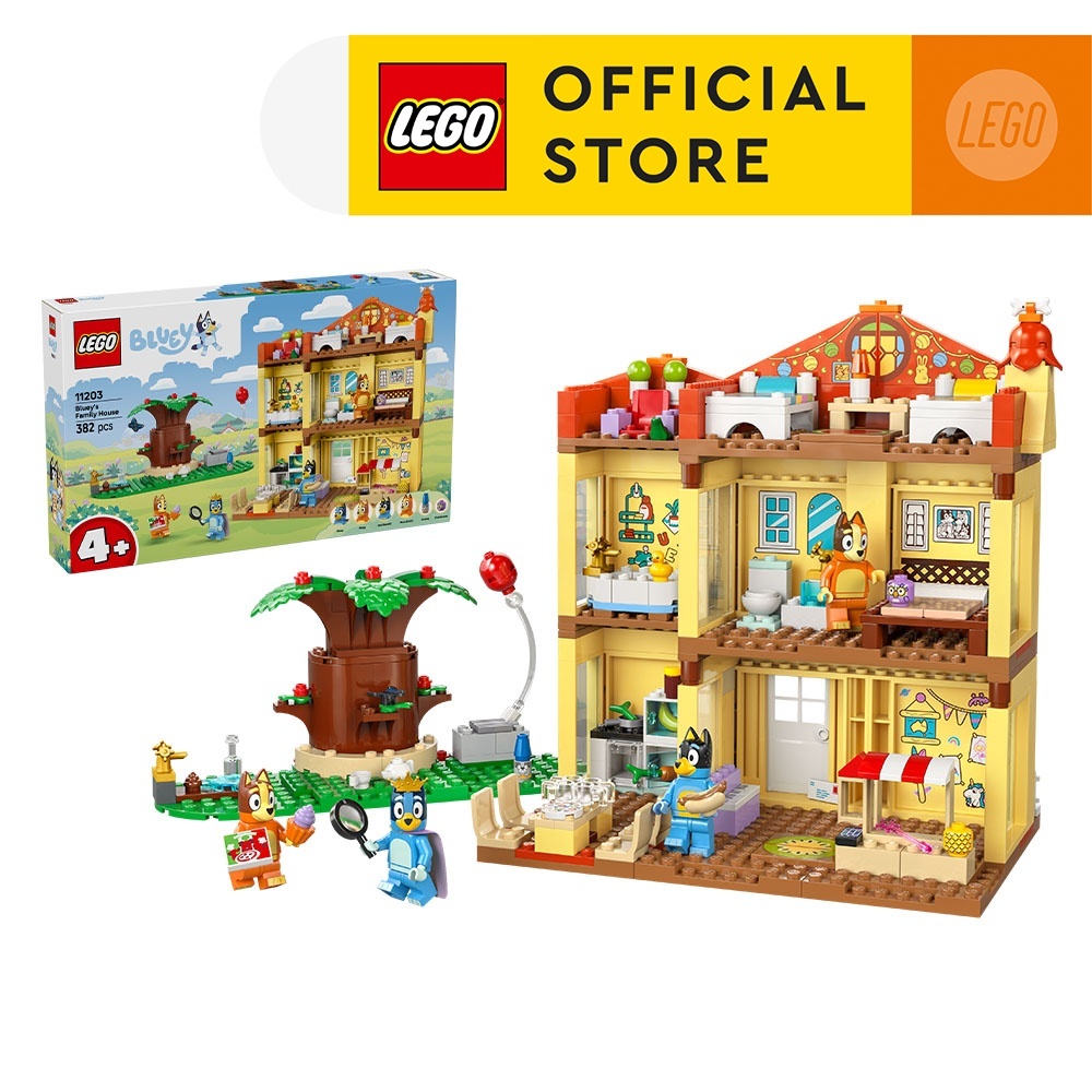 LEGO Bluey 11203 Bluey's Family House (382 Pieces) | Shopee Philippines