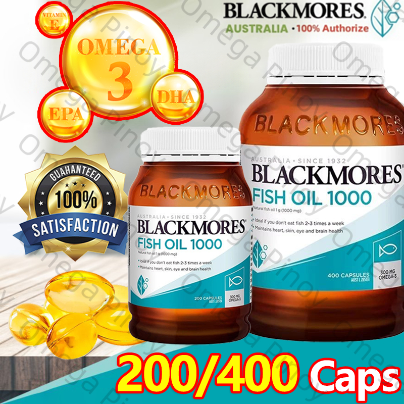 Blackmores multivitamin omega 3 fish oil 1000mg 180 EPA 120 DHA 200/400 ...