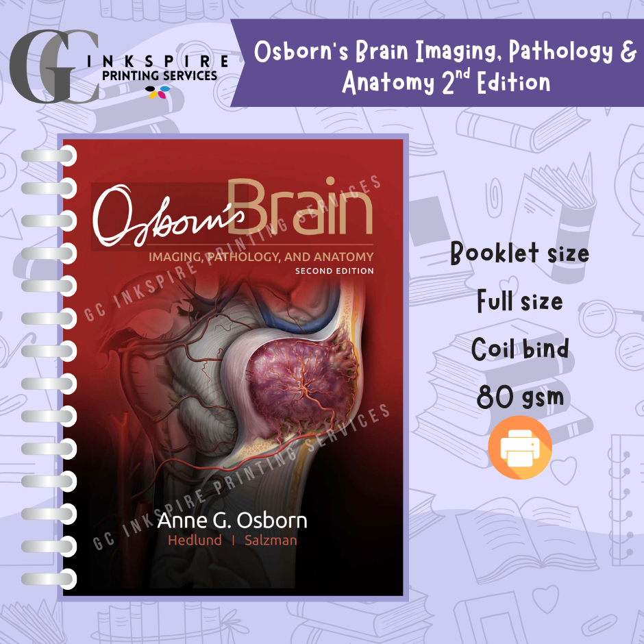 Osborn’s Brain Imaging, Pathology and Anatomy 2nd Edition | Shopee ...