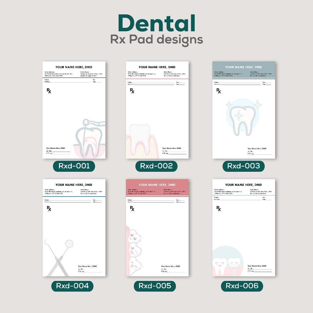 Shop prescription pad for Sale on Shopee Philippines
