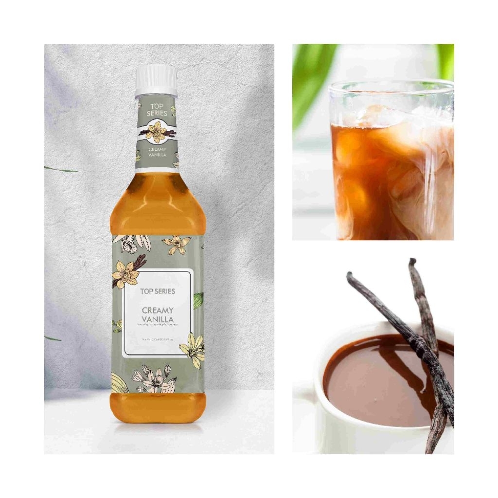 CREAMY VANILLA SYRUP 750ml (COFFEE SYRUP) | Shopee Philippines