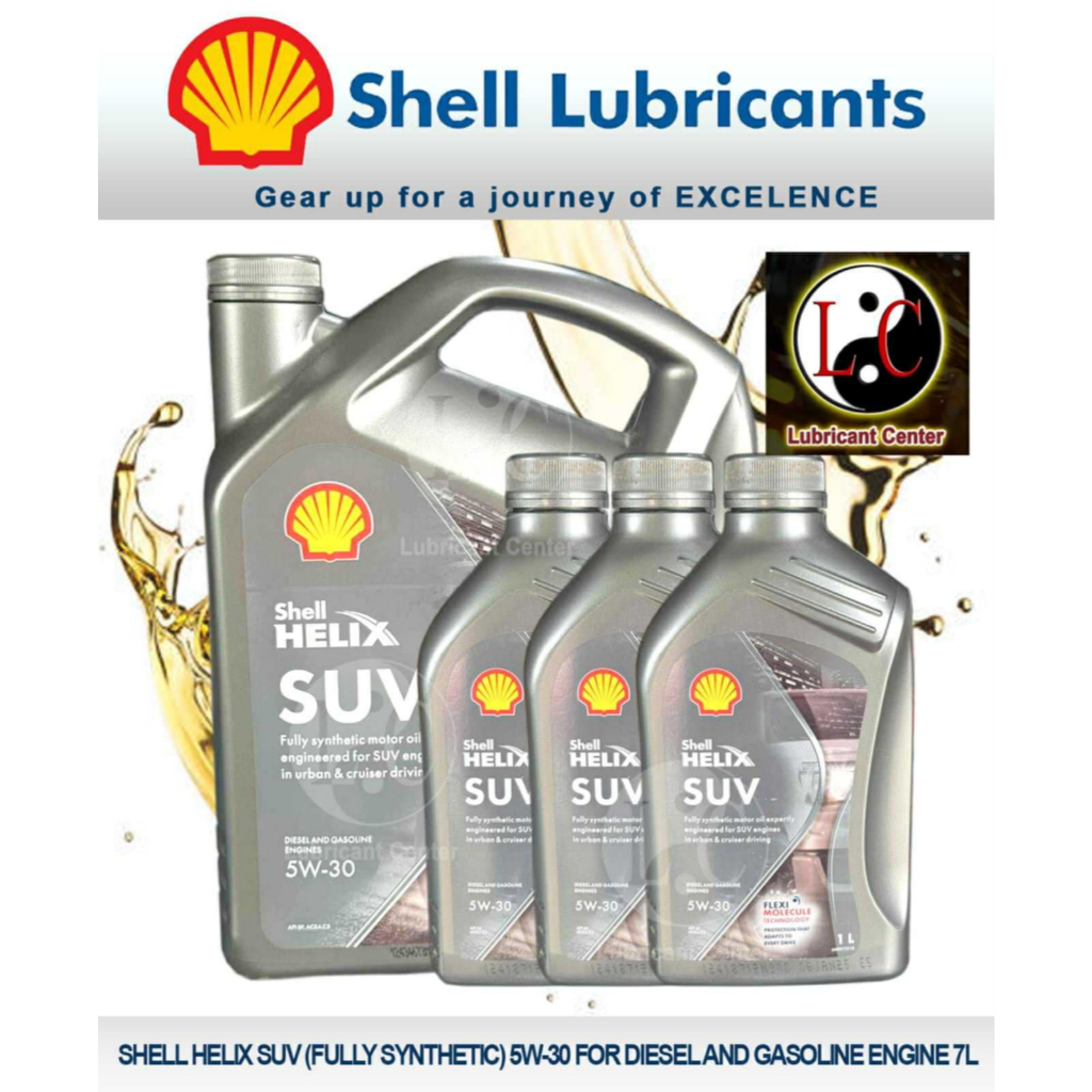 Shell Helix SUV 5W-30 Fully Synthetic 7 Liters | Shopee Philippines