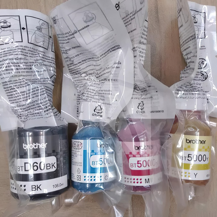 BROTHER BTD60Bk/BT5000 GENUINE INK 100% ORIGINAL (MFCT910DW / DCP-T300 ...