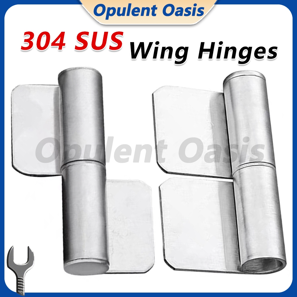 304 Stainless Wing Hinges Stainless Door Hook Hinges (Prices 1pair ...