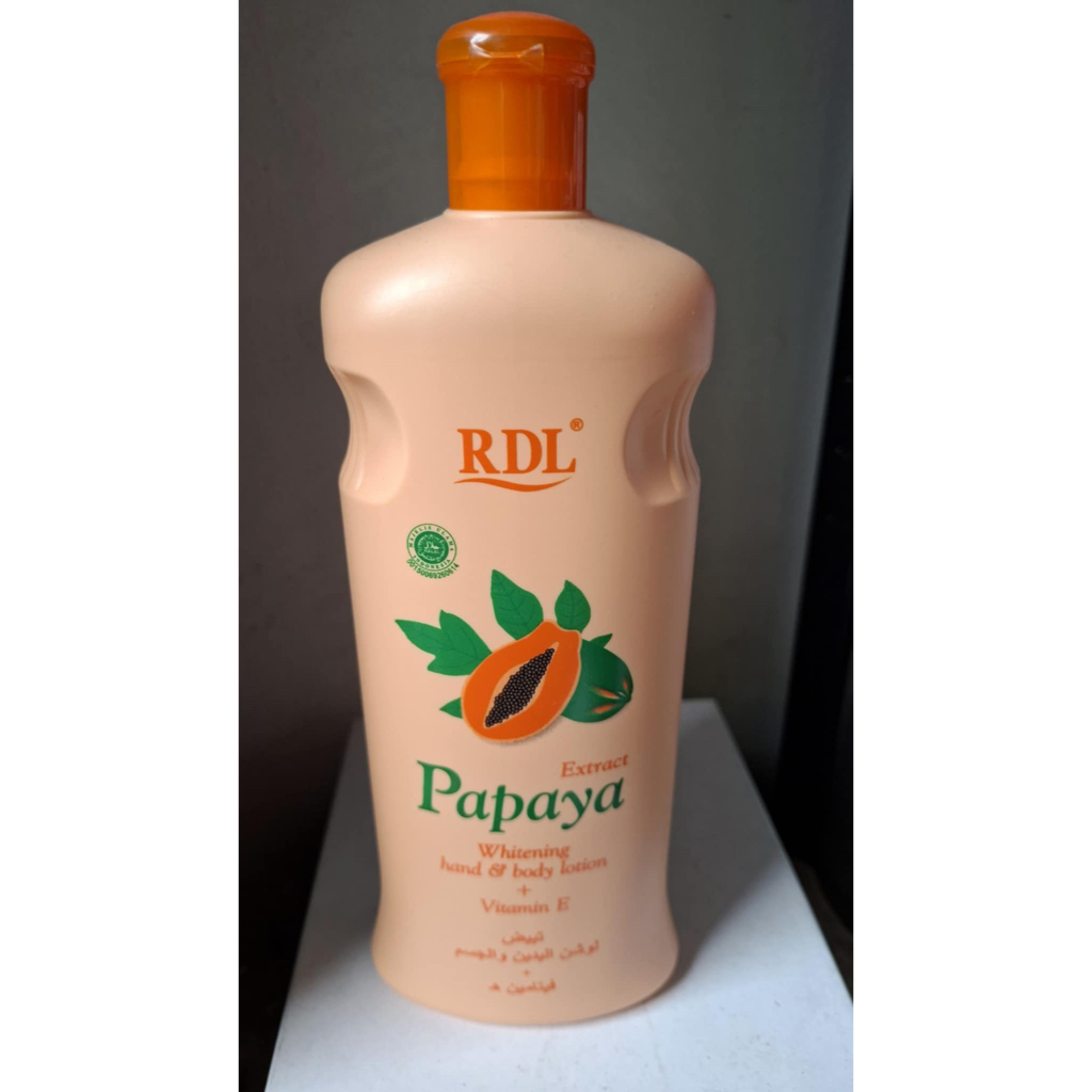 RDL Papaya Lotion 600ml RDL Papaya Lotion – Glow & Moisture in One ...