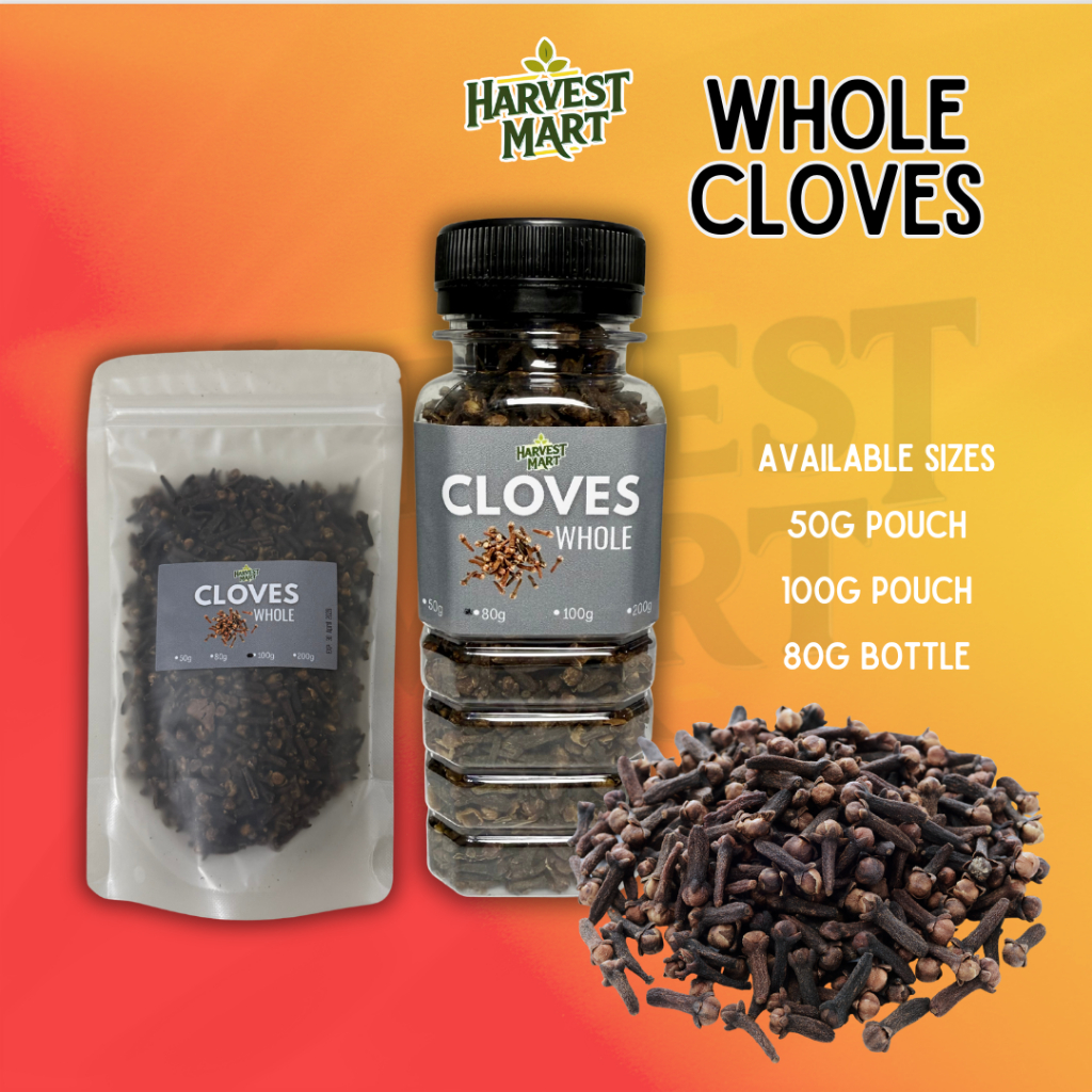 Dried Whole Cloves 50g/100g Herbs Spices Seasoning | Shopee Philippines