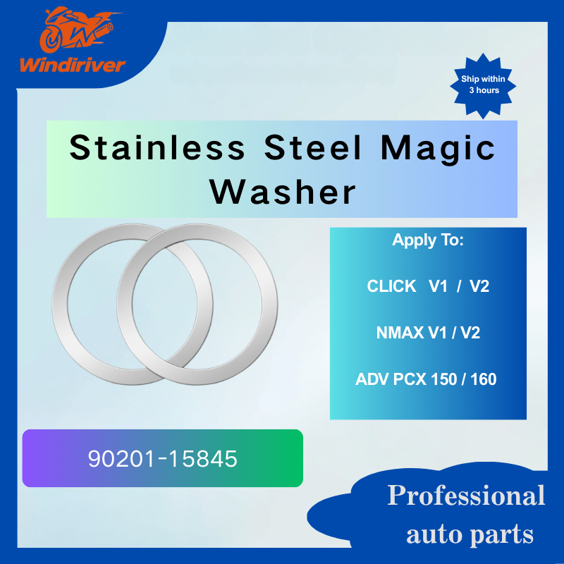 Stainless Steel Magic Washer Anti Dragging For Click V1/v2 Nmax V1/V2 ...