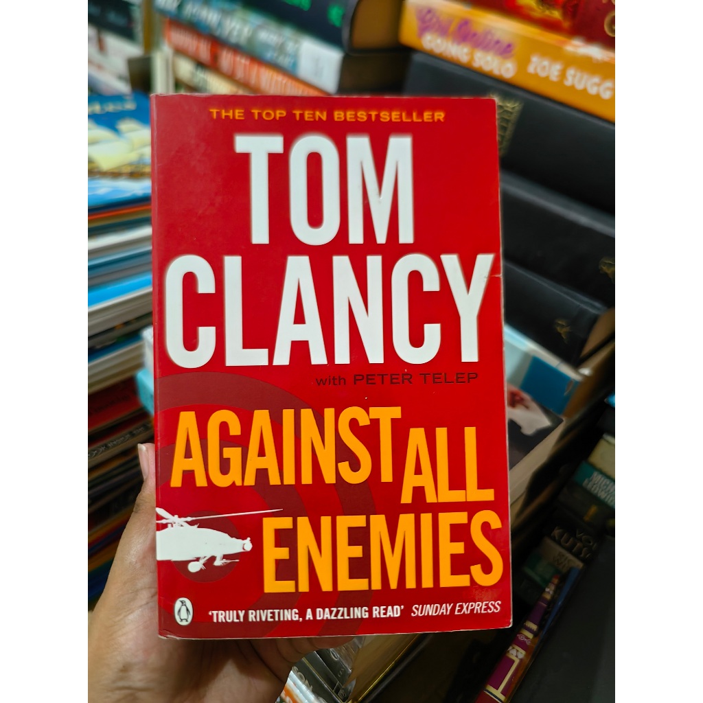 Tom Clancy - Against All Enemies (Paperback) | Shopee Philippines
