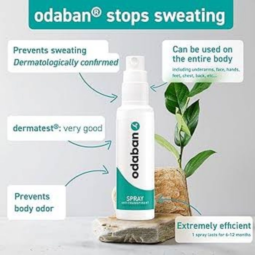 Odaban spray antiperspirant 30ml | Shopee Philippines