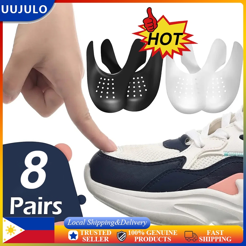 Buy 1 Take 7 Anti Crease Shoe Protector Toe Caps Anti-wrinkle Support ...
