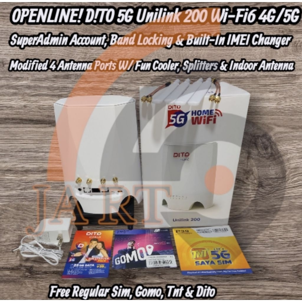 OPENLINE D!TO 5G Unilink 200 Wi-Fi6 4G/5G | Shopee Philippines
