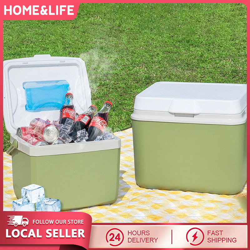 【COD】6/10/16L Outdoor Cooler Ice Box Chest Insulated For Camping Picnic ...