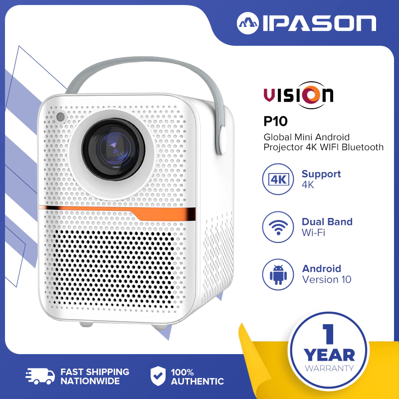 Vision P10 Global Mini Android Projector