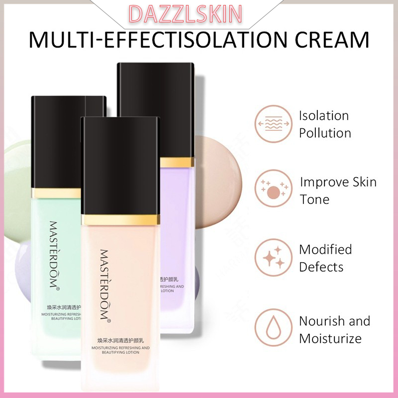 DAZZLESKIN Face Primer Cream Hydrating Base Skin Enhancer Makeup Primer ...