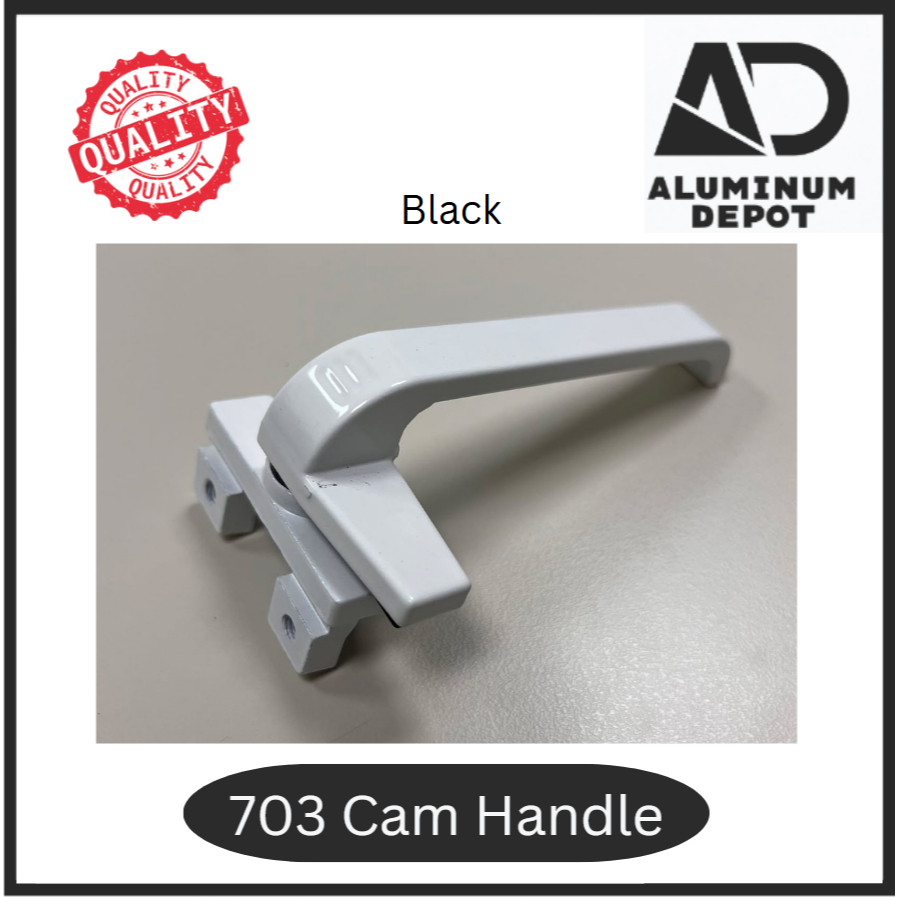 703 Cam Handle Right with screws* 38 50 series for Awning Casement ...