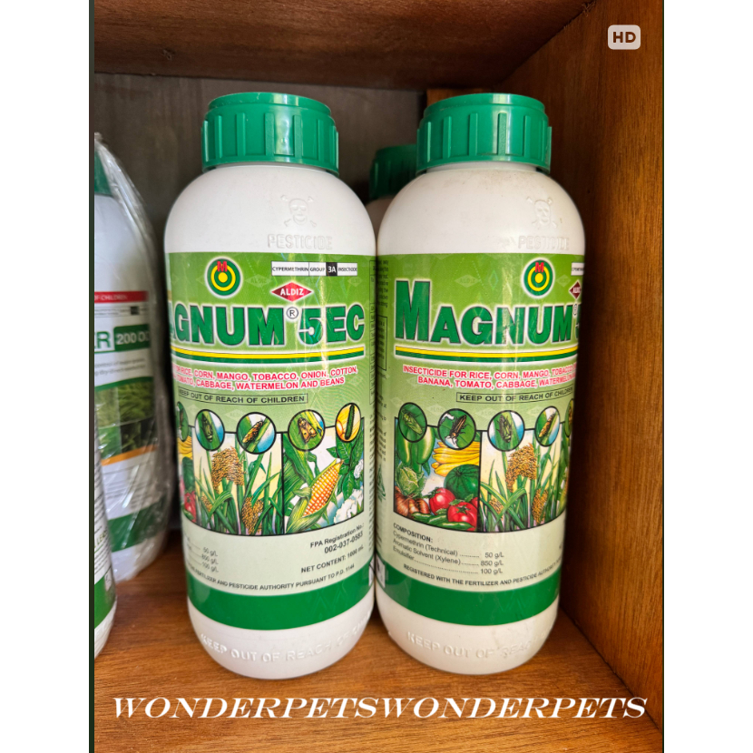 MAGNUM 5EC INSECTICIDE 1L/ 500 mL by Aldiz | anti pest, para sa palay ...