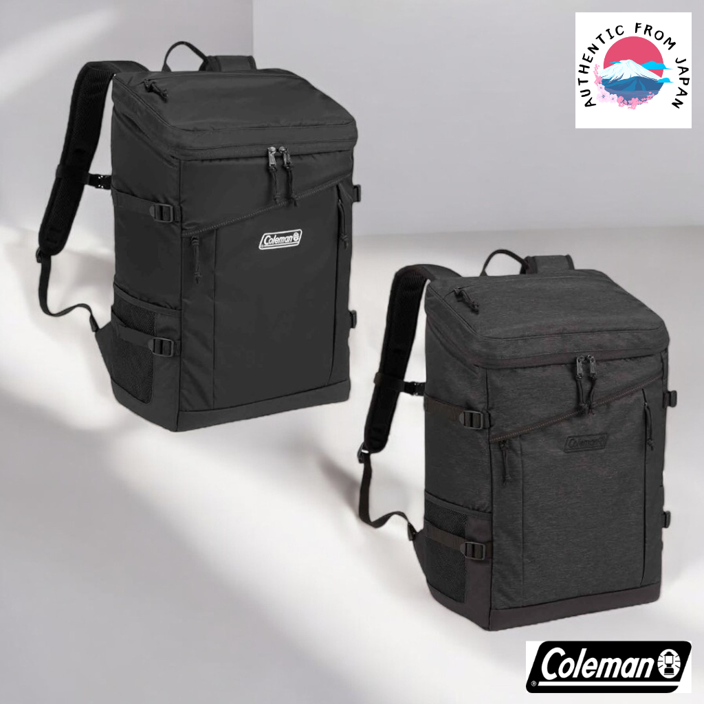 [Coleman] Rucksack Walker Square Backpack (Black) (Black feather ...