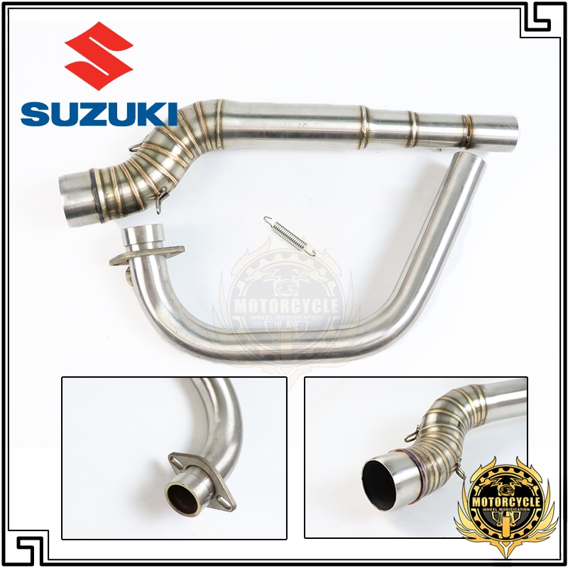 SUZUKI RAIDER 150 CARB/FI Big Elbow Pipe 51MM 304 Stainless Steel ...