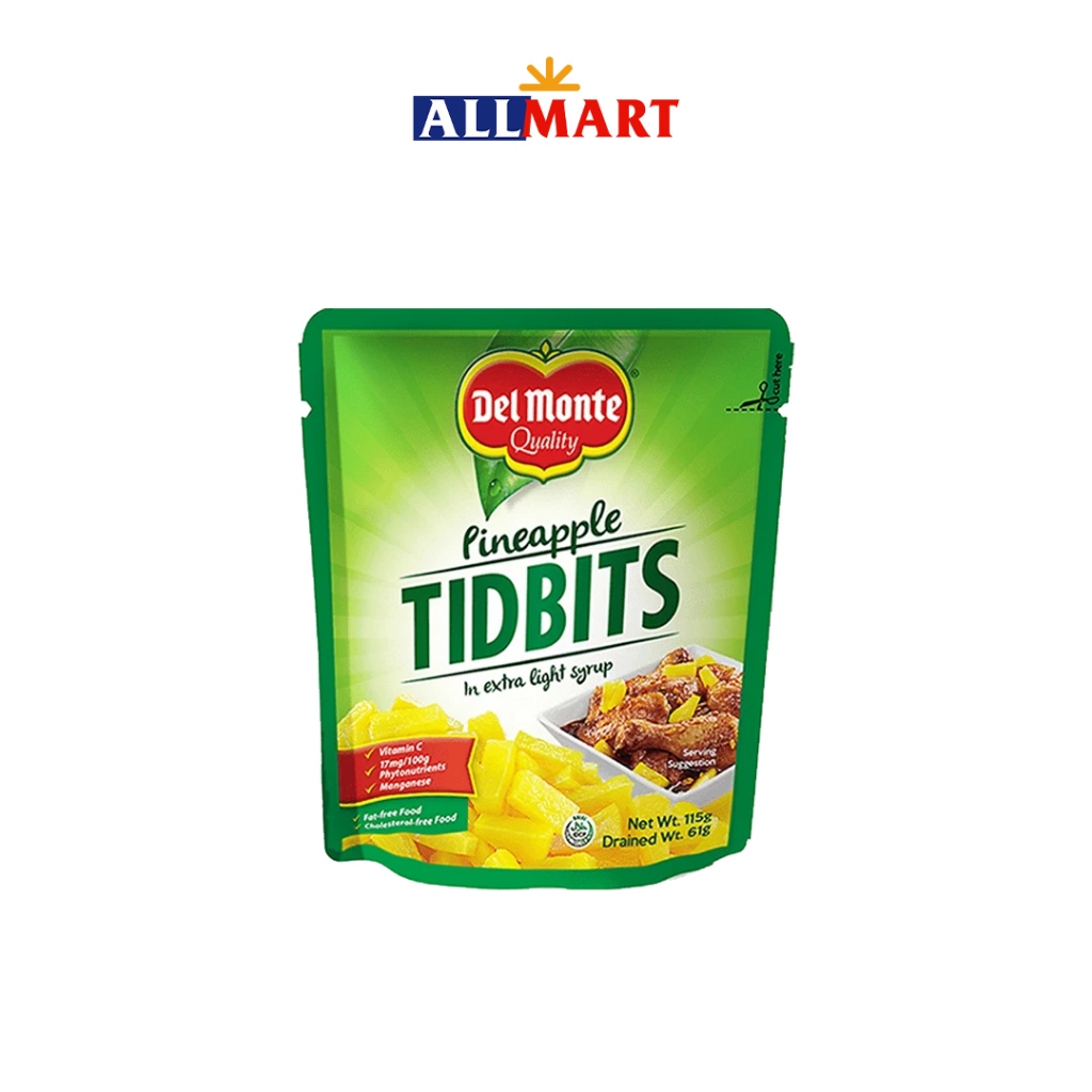 Shop del monte pineapple tidbits for Sale on Shopee Philippines