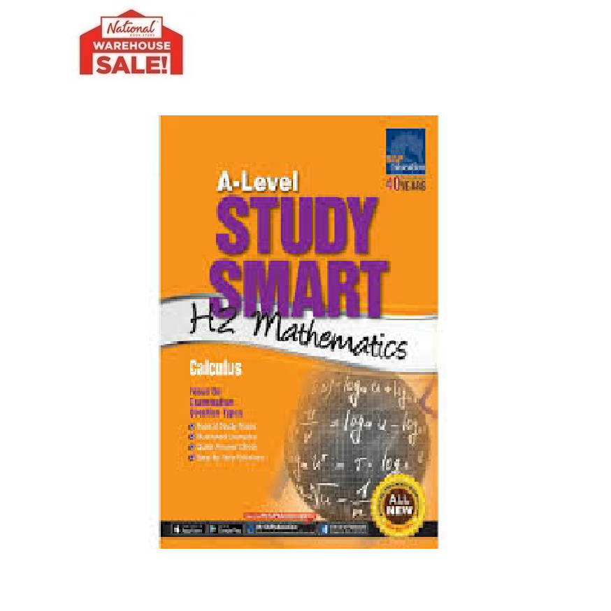 MD A-LEVEL STUDY SMART H2 MATHEMATICS CALCULUS TRADEPAPER | Shopee ...