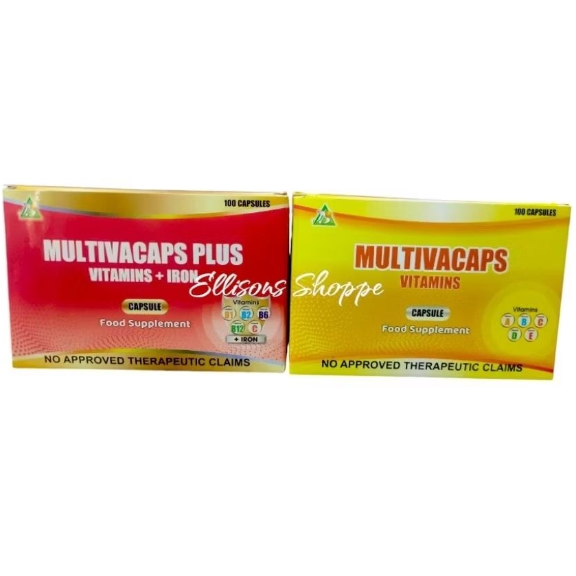 MULTIVACAPS / MULTIVACAPS PLUS Food Supplement 100 Capsules | Shopee ...