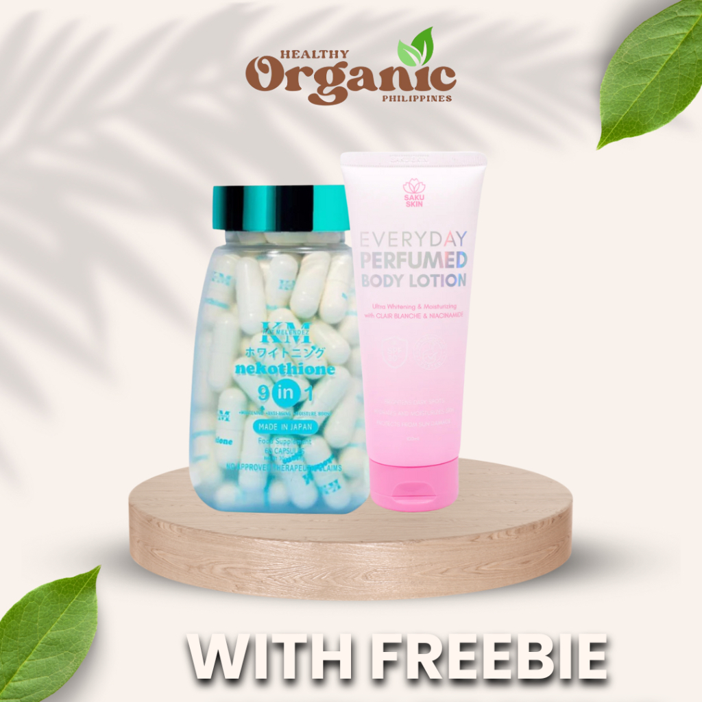BUY 1 NEKOTHIONE BOTTLE GET 1 FREE LOTION Skin Whitening Glutathione Neko  Kat Melendez Capsule | Shopee Philippines