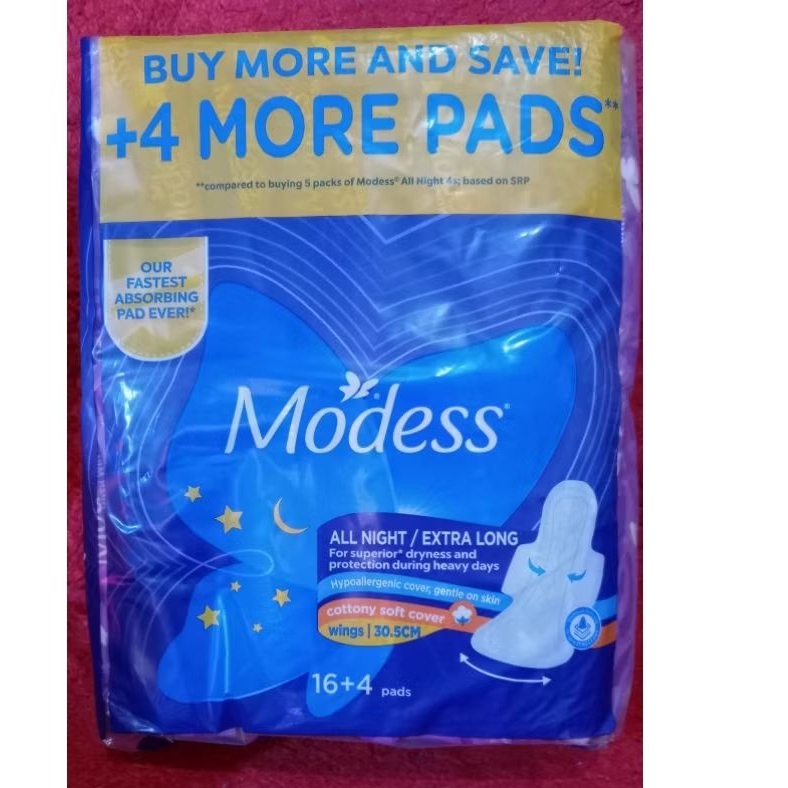 Shop modess all night for Sale on Shopee Philippines