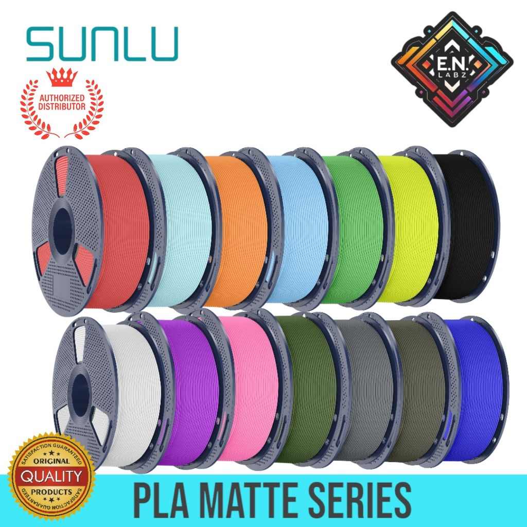 SUNLU PLA Matte Filaments Series 1.75mm 1KG | Shopee Philippines