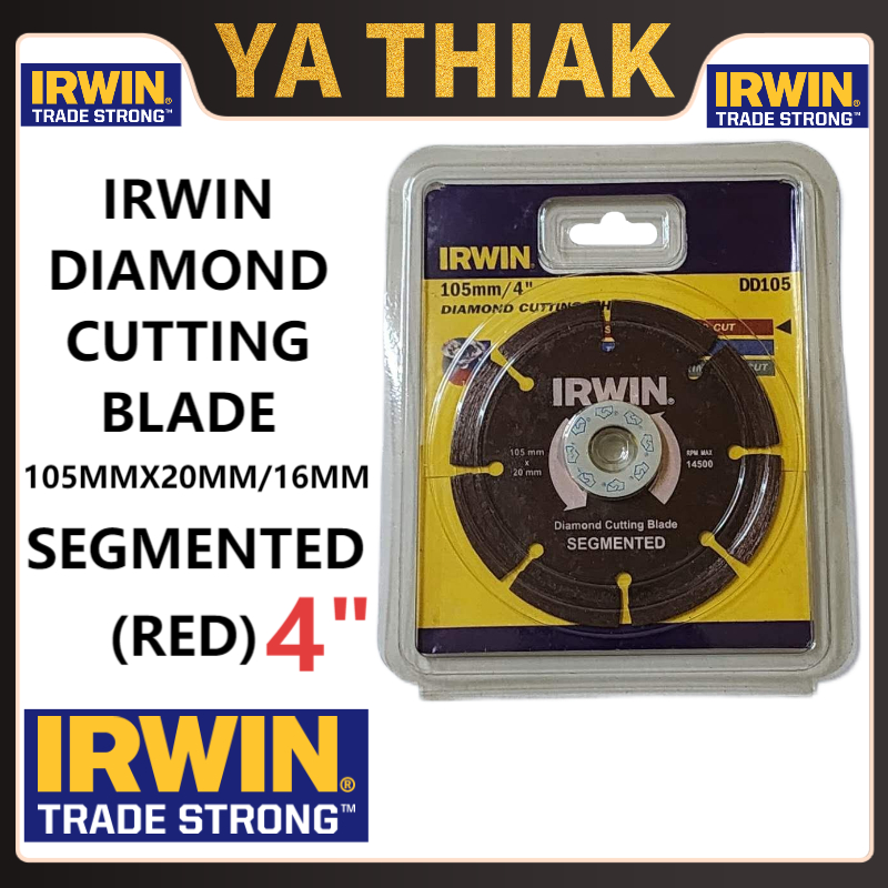 IRWIN / MAKITA Diamond Cutting Blade 4” Turbo / Segmented – Tile ...